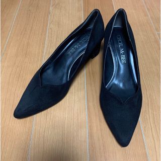 セシルマクビー(CECIL McBEE)の美品⭐︎CECIL Mc BEE パンプス ブラック　23.5cm(ハイヒール/パンプス)