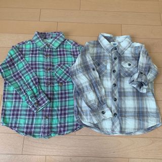 ユニクロ(UNIQLO)のシャツ　2枚セット　ユニクロ　オールドネイビー(その他)