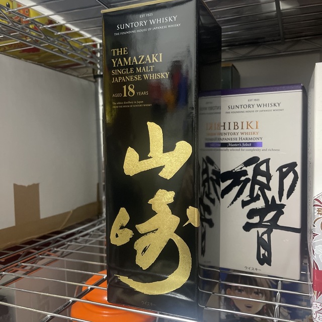 サントリー(サントリー)の山崎18年 食品/飲料/酒の酒(ウイスキー)の商品写真