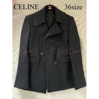 celine - 美品♡CELINE ウール Pコートの通販 by sheira♡'s shop