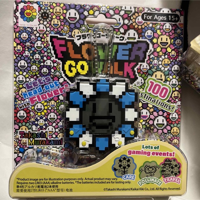 現品 FLOWER GO WALK 村上隆 NFTホルダー限定 ゲーム機 クリア rauquen.cl
