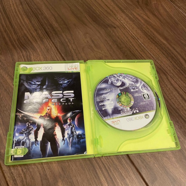 Mass Effect（マスエフェクト） XB360 エンタメ/ホビーのゲームソフト/ゲーム機本体(家庭用ゲームソフト)の商品写真