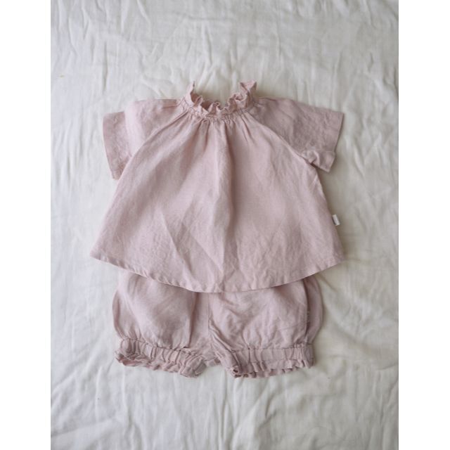 Caramel baby&child (キャラメルベビー&チャイルド)のLA PETITE ALICE ブラウス ズボン セットアップ キッズ/ベビー/マタニティのベビー服(~85cm)(シャツ/カットソー)の商品写真