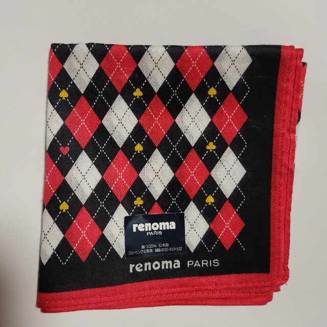 RENOMA(レノマ)のrenoma大判ハンカチ レディースのファッション小物(ハンカチ)の商品写真
