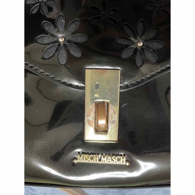 MISCH MASCH(ミッシュマッシュ)のミッシュマッシュ 黒 ショルダーバッグ 鞄 レディースのバッグ(ショルダーバッグ)の商品写真