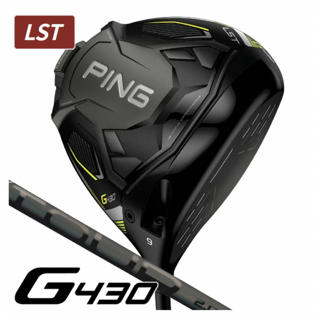 人気カラーの PING Sドライバー 65 BLACK 2.0 PINGTOUR LST G430 新品