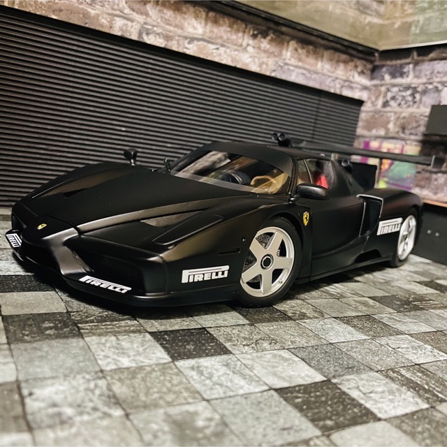 限定999 1/18 BBR フェラーリ エンツォ MC12 GT1 テストカーミニカー