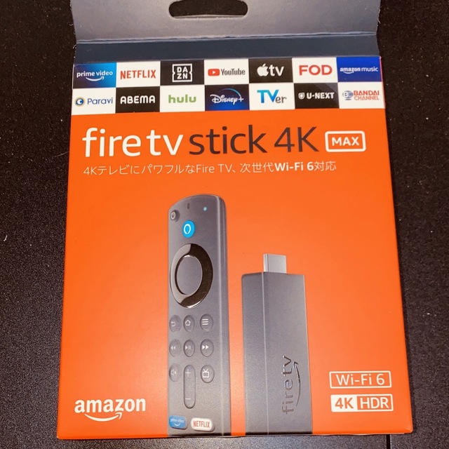 Amazon Fire TV Stick 4K MAX スマホ/家電/カメラのテレビ/映像機器(その他)の商品写真