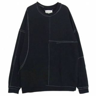 マルタンマルジェラ(Maison Martin Margiela)のMaison margiela パッチワーク オーバーサイズ スウェット(スウェット)