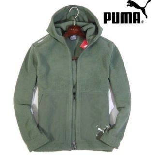 プーマ(PUMA)の【PUMA/プーマ】裏フリース ジップアップパーカー ボアブルゾン（XXLカーキ(パーカー)