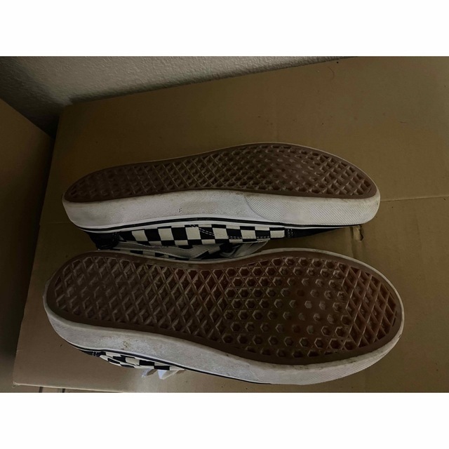 VANS(ヴァンズ)のバンズ オールド スクール ブラック ホワイト　29cm 状態悪い メンズの靴/シューズ(スニーカー)の商品写真