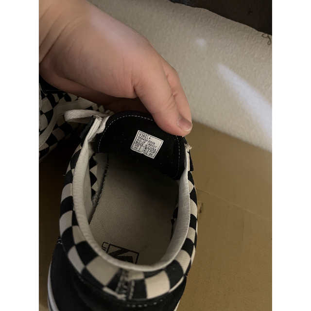 VANS(ヴァンズ)のバンズ オールド スクール ブラック ホワイト　29cm 状態悪い メンズの靴/シューズ(スニーカー)の商品写真