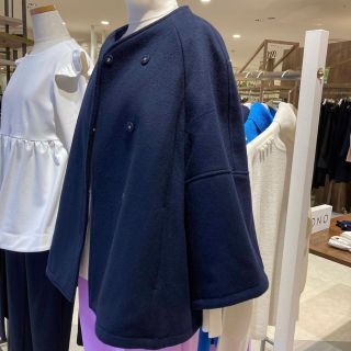 Sono - sono ネイビー ビーバーケープコートの通販 by 商品説明を読ん