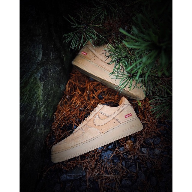 Supreme Nike Air Force 1 Low Wheat 28