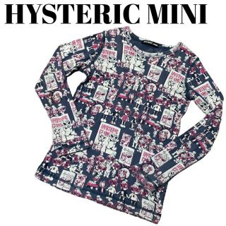 ヒステリックミニ(HYSTERIC MINI)の【大人気】HYSTERIC MINI ヒスミニ 総柄 Tシャツ 120サイズ(Tシャツ/カットソー)