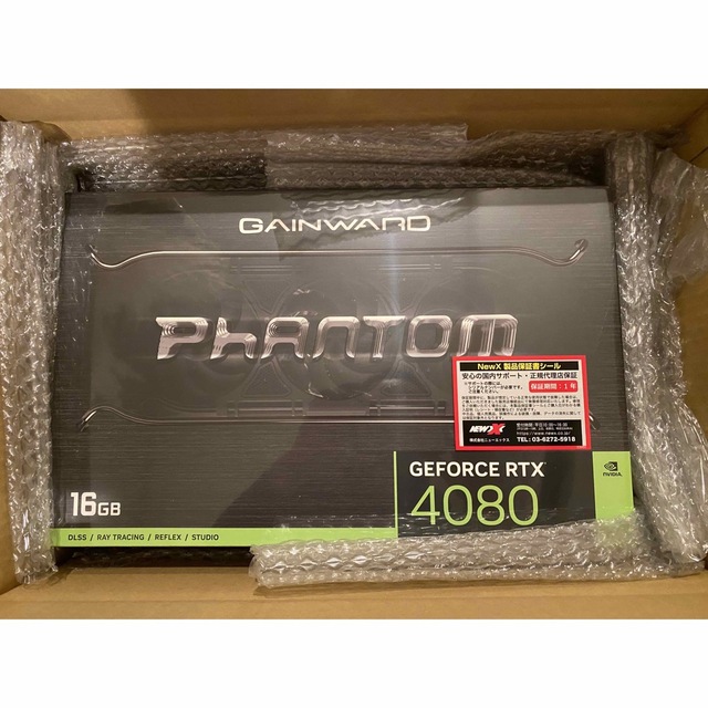 多様な [未使用未開封]GAINWARD RTX4080 Phantom 16GB PCパーツ