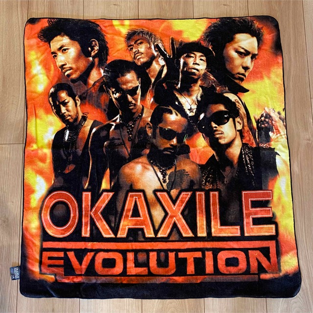 EXILE(エグザイル)のOKAXILE EVOLUTION オカザイル タオル エンタメ/ホビーのタレントグッズ(ミュージシャン)の商品写真