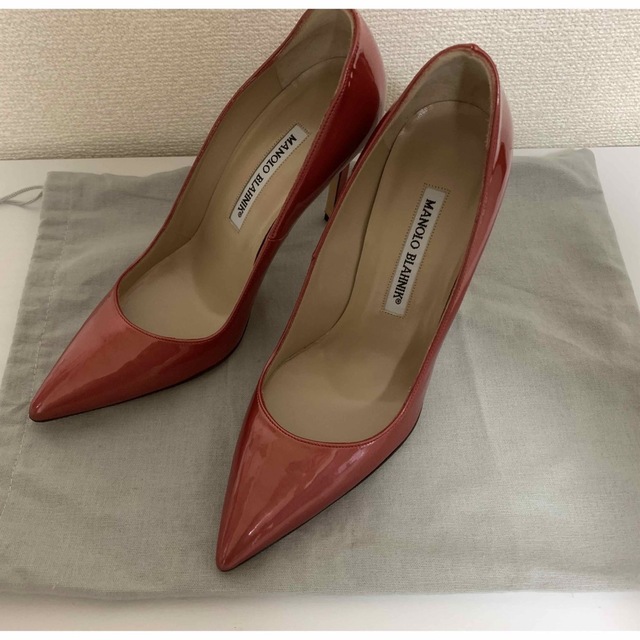 ✨高級✨ MANOLO BLAHNIK パンプス　レザー