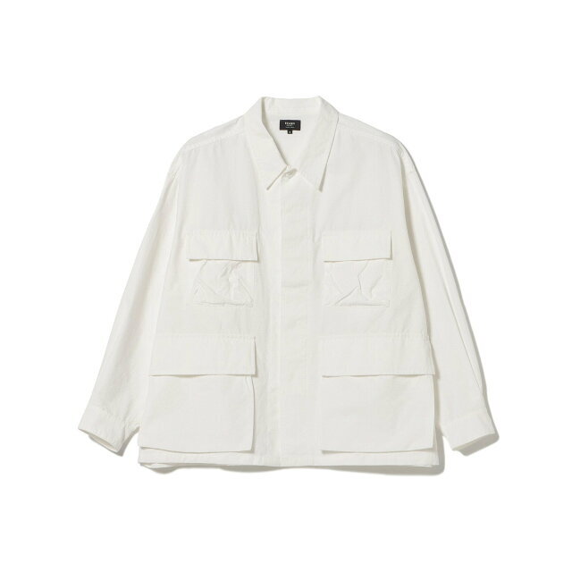 【WHITE】BEAMS HEART / BDU シャツ ジャケット