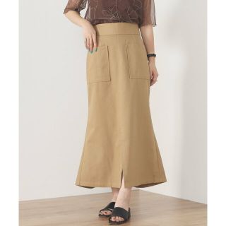 ビームス(BEAMS)の【BEIGE】BEAMS HEART / Wポケット マーメイドスカート(ロングスカート)