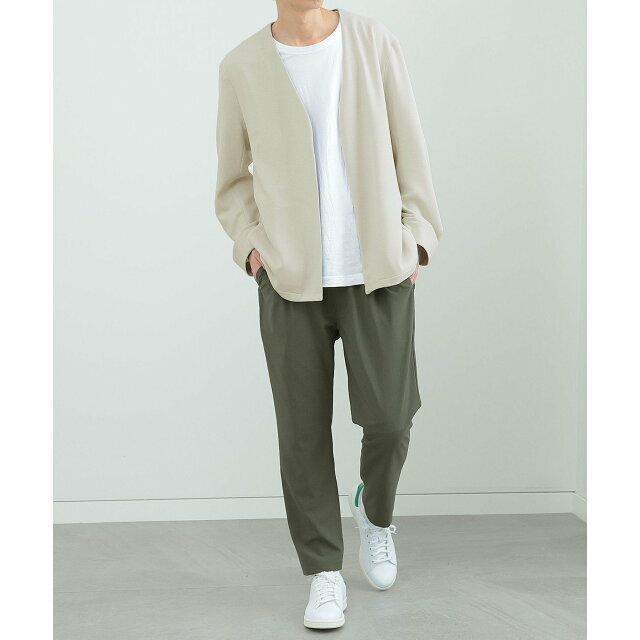 【BEIGE】BEAMS HEART / ノーカラー シャツ ジャケット 5