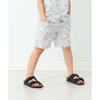 ビームスアウトレット(BEAMS OUTLET)の【NATURAL】BEAMS mini / 恐竜 アロハ ショーツ(90~150cm)(パンツ/スパッツ)