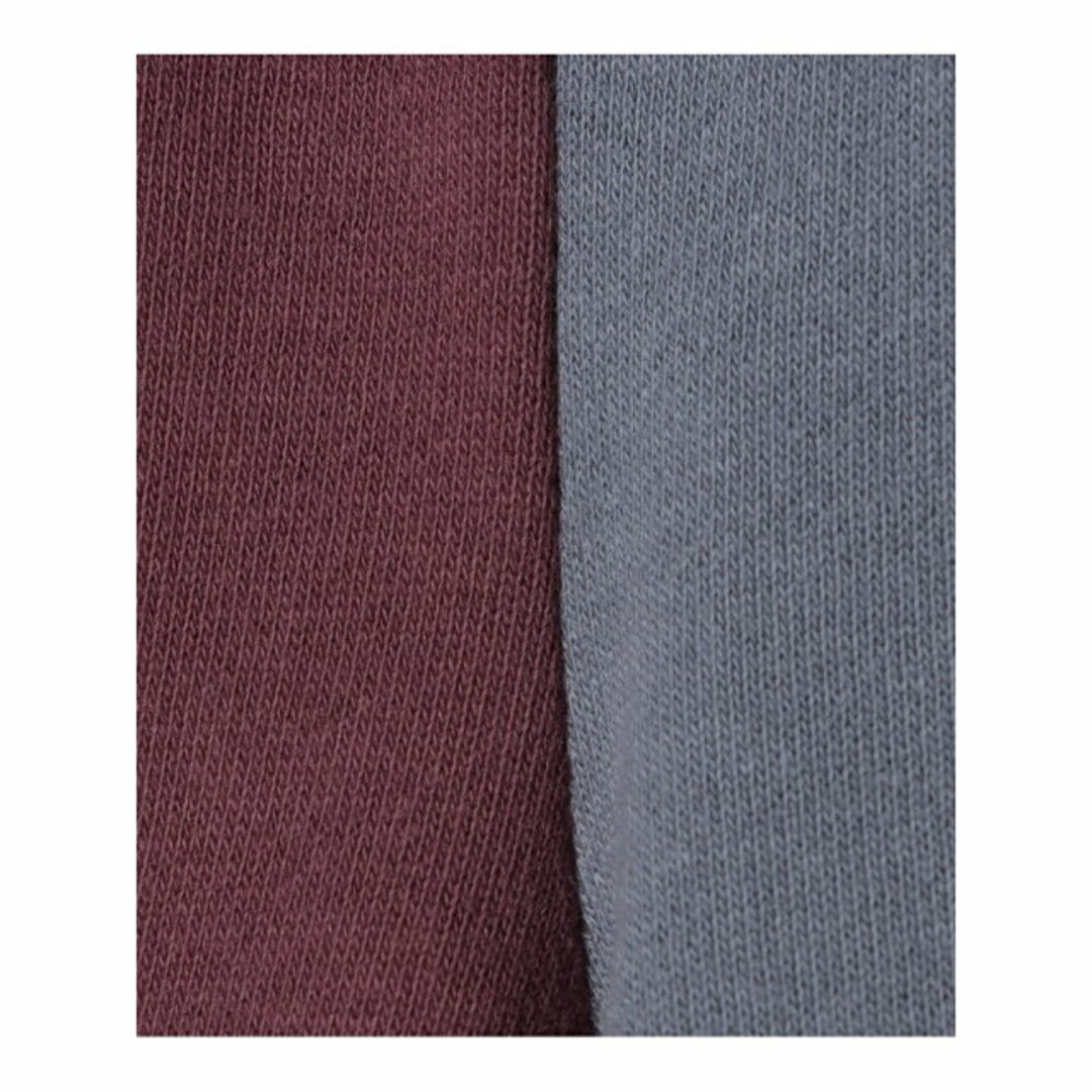 BEAMS OUTLET(ビームスアウトレット)の【WINE/BLUE】BEAMS mini / カラーブロック スウェット ショーツ (90~150cm) キッズ/ベビー/マタニティのキッズ服女の子用(90cm~)(パンツ/スパッツ)の商品写真