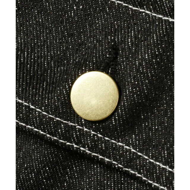 【BLACK】BEAMS LIGHTS / クロップド デニムパンツ