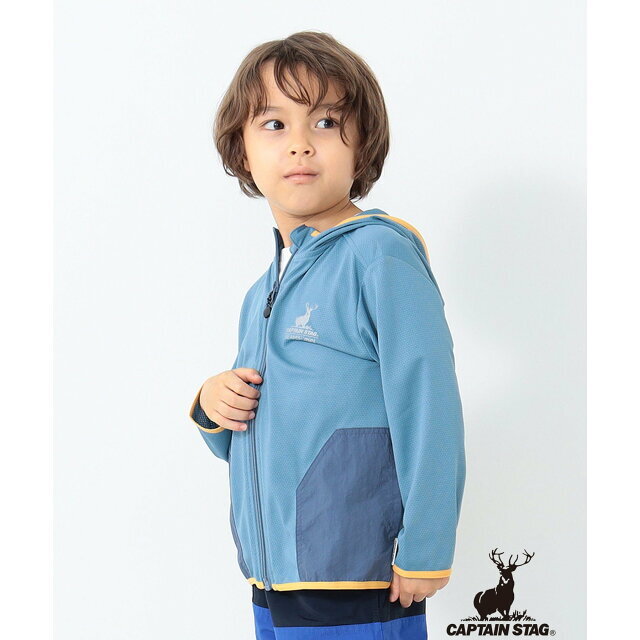 BEAMS OUTLET(ビームスアウトレット)の【SAXE】CAPTAIN STAG * BEAMS mini / UV パーカ(90~150cm) キッズ/ベビー/マタニティのキッズ服女の子用(90cm~)(ジャケット/上着)の商品写真