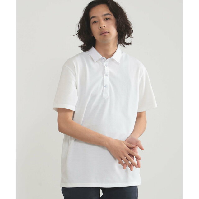 BEAMS(ビームス)の【WHITE】BEAMS HEART / レギュラーカラー オックスフォード ポロシャツ その他のその他(その他)の商品写真