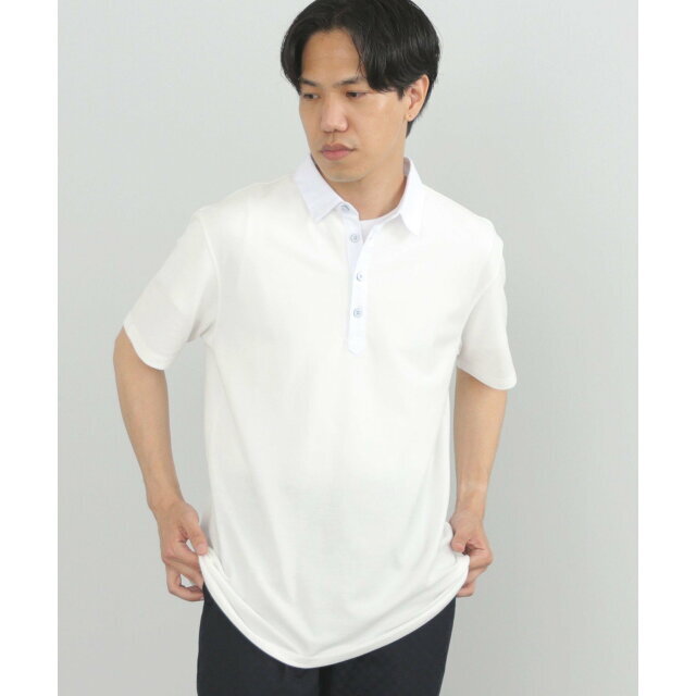 BEAMS(ビームス)の【WHITE】BEAMS HEART / レギュラーカラー オックスフォード ポロシャツ その他のその他(その他)の商品写真