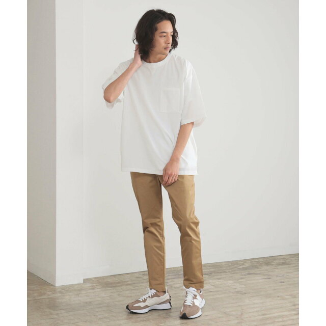 【WHITE】BEAMS HEART / シアサッカー ポケット Tシャツ 2