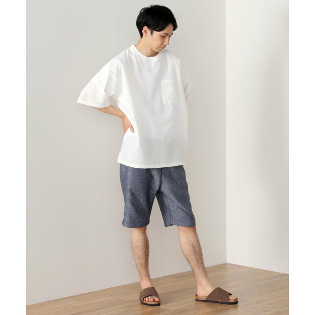 【WHITE】BEAMS HEART / シアサッカー ポケット Tシャツ 6