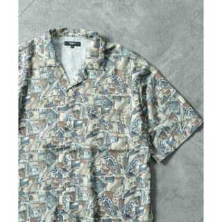 ビームス(BEAMS)の【BEIGE_1】BEAMS HEART / レトロプリント オープンカラー シャツ(シャツ)