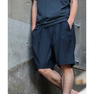 ビームス(BEAMS)の【NAVY】BEAMS / 2プリーツ チェック ショーツ(その他)