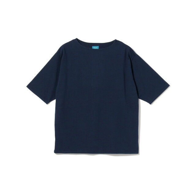 BEAMS(ビームス)の【NAVY】BEAMS / ルーズ ボートネック Tシャツ その他のその他(その他)の商品写真