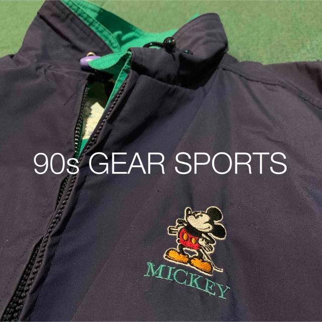 90s GEAR SPORTS ギア スポーツ ミッキーZIP ブルゾン