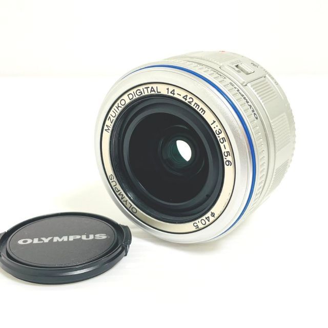 OLYMPUS(オリンパス)のOLYMPUS M.ZUIKO 標準レンズ 14-42mm L / ED ② スマホ/家電/カメラのカメラ(レンズ(ズーム))の商品写真