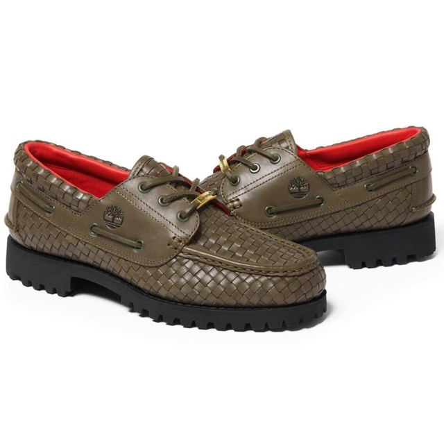 Supreme Timberland Woven 3-Eye Lug Shoe | フリマアプリ ラクマ