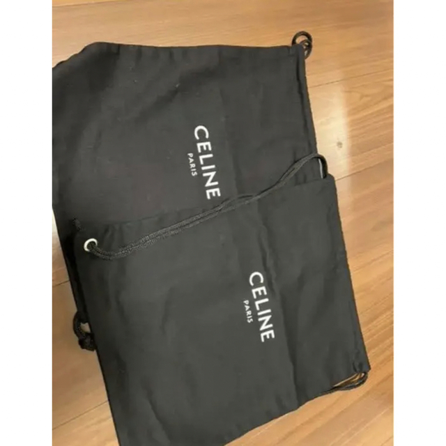 celine 巾着　コットンショッパー　二つのセット　未使用