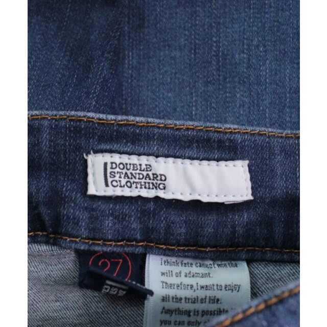 DOUBLE STANDARD CLOTHING(ダブルスタンダードクロージング)のDOUBLE STANDARD CLOTHING デニムパンツ 38(M位) 【古着】【中古】 レディースのパンツ(デニム/ジーンズ)の商品写真