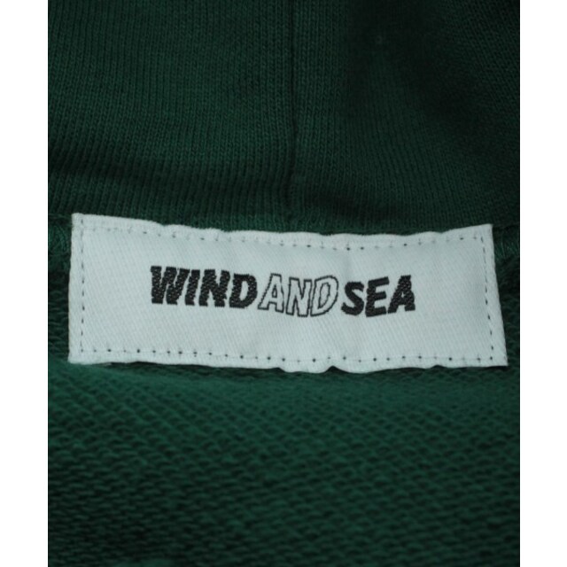 WIND AND SEA ウィンダンシー パーカー M 緑