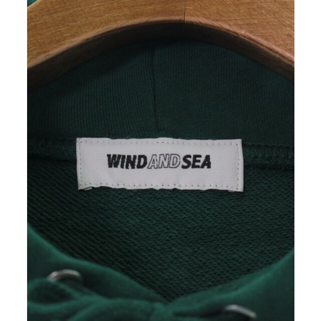 WIND AND SEA ウィンダンシー パーカー L 緑 2