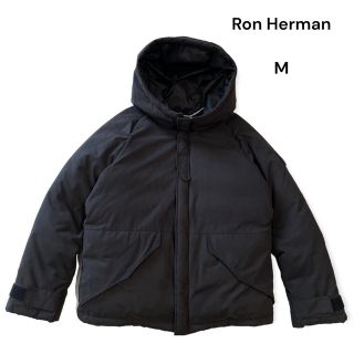 ロンハーマン(Ron Herman)のRon Herman ロンハーマン ミリタリーダウンフーディー M 黒(ダウンジャケット)