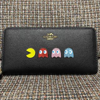 コーチ(COACH)の73397 コーチ　長財布　キラキラパックマン　パックマンコラボ(長財布)