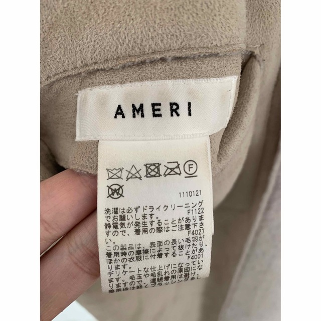 Ameri VINTAGE(アメリヴィンテージ)のAMERI BLANKET LIKE FAKE MOUTON COAT レディースのジャケット/アウター(ロングコート)の商品写真