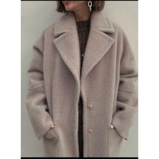 アメリヴィンテージ(Ameri VINTAGE)のAMERI BLANKET LIKE FAKE MOUTON COAT(ロングコート)