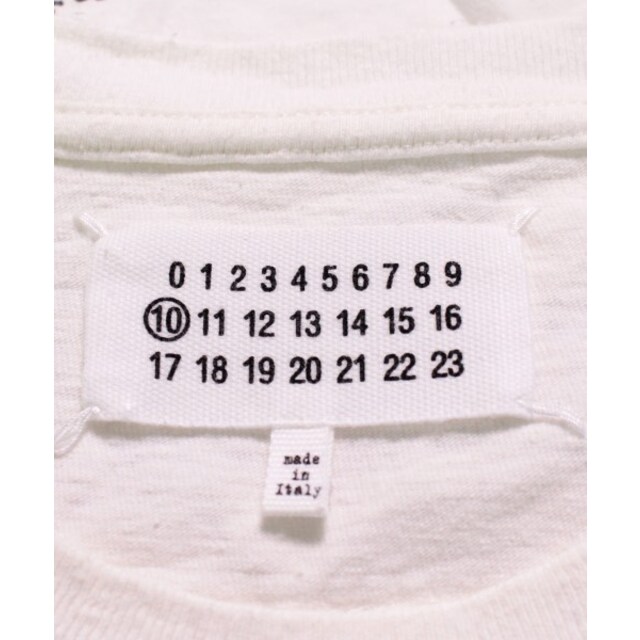 Maison Margiela Tシャツ・カットソー 44(S位) アイボリー | www