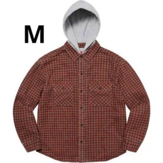 シュプリーム(Supreme)のSupreme Houndstooth Flannel Hooded Shirt(シャツ)