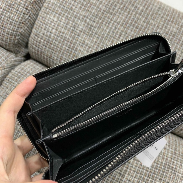 COACH - 15日まで専用 4452 コーチ 長財布 ブラックシグネチャー 黒